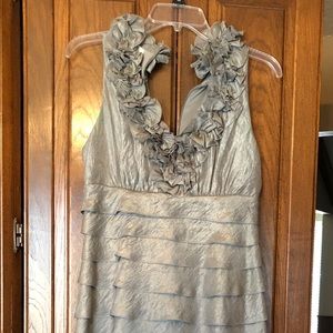 Dress, silver, size 6